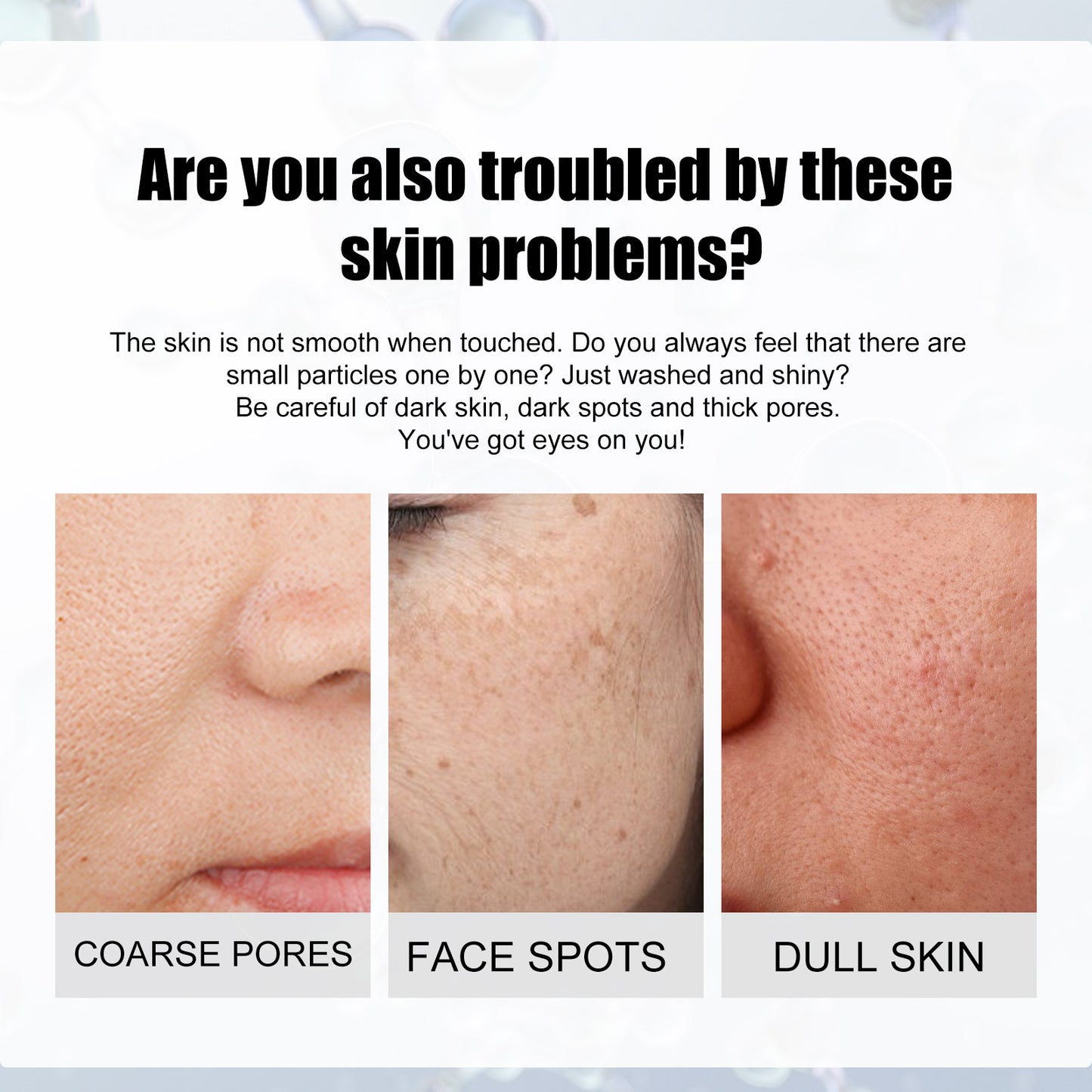 EELHOE Shrink Pore And Brighten Skin Essence, Moisturize And Lighten Spots Shrink Pores Nicotinamide Original Solution Essence