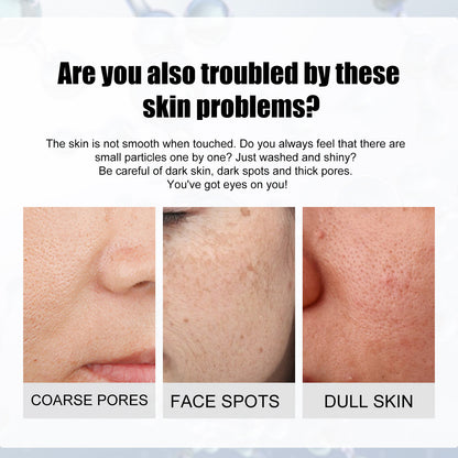 EELHOE Shrink Pore And Brighten Skin Essence, Moisturize And Lighten Spots Shrink Pores Nicotinamide Original Solution Essence