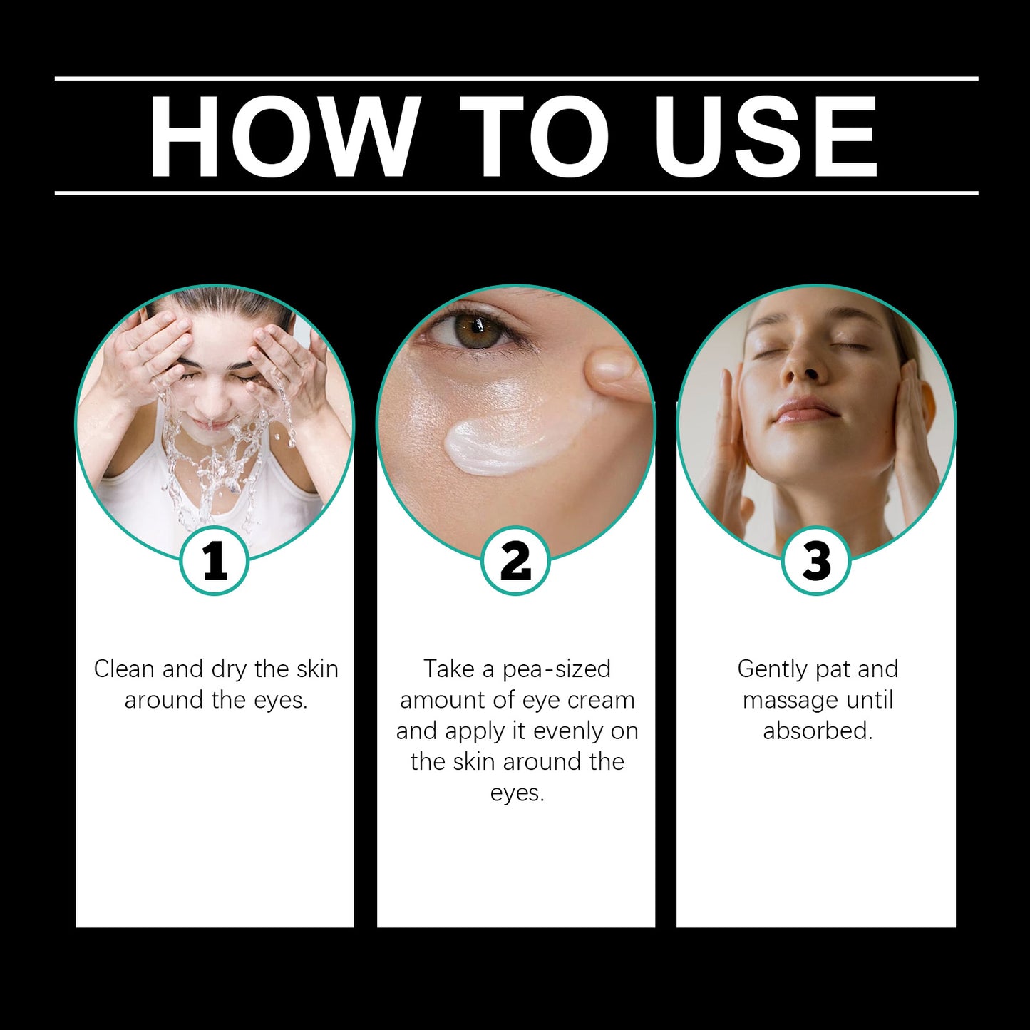 West&Month Moisturizing Eye Cream, Gentle, Delicate And Smooth Moisturizing Daily Eye Care Cream