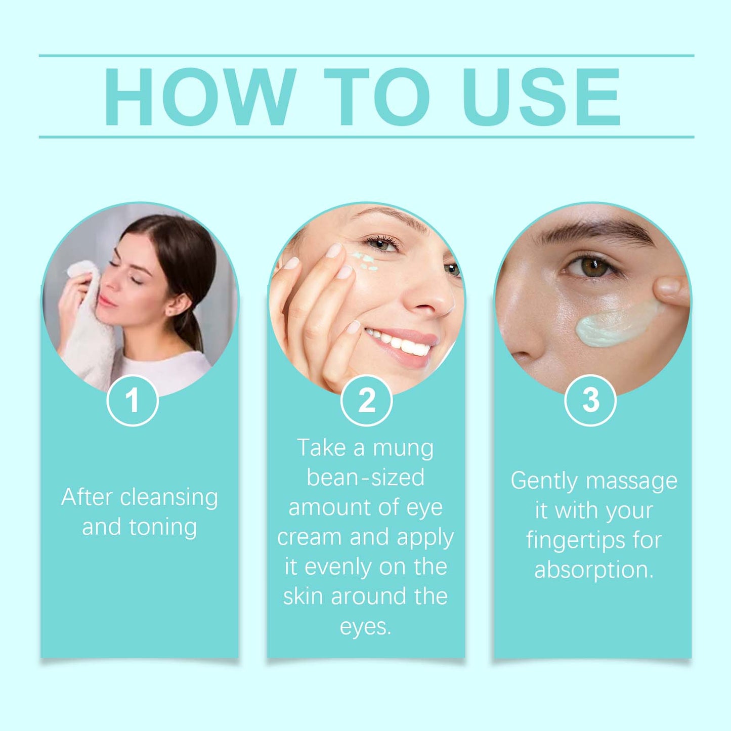 Hoygi Light Fine Lines Repair Eye Cream Firming Repair Dark Circles Light Fine Lines Moisturizing And Hydrating Eye Cream