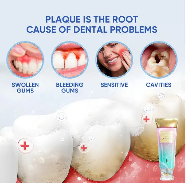 Niacinamide Whitening Toothpaste Fluorine-Free Formula For Bright Teeth & Breath Daily Oral Care Cleansing Toothpaste With Whitening Properties Mint Cleanser