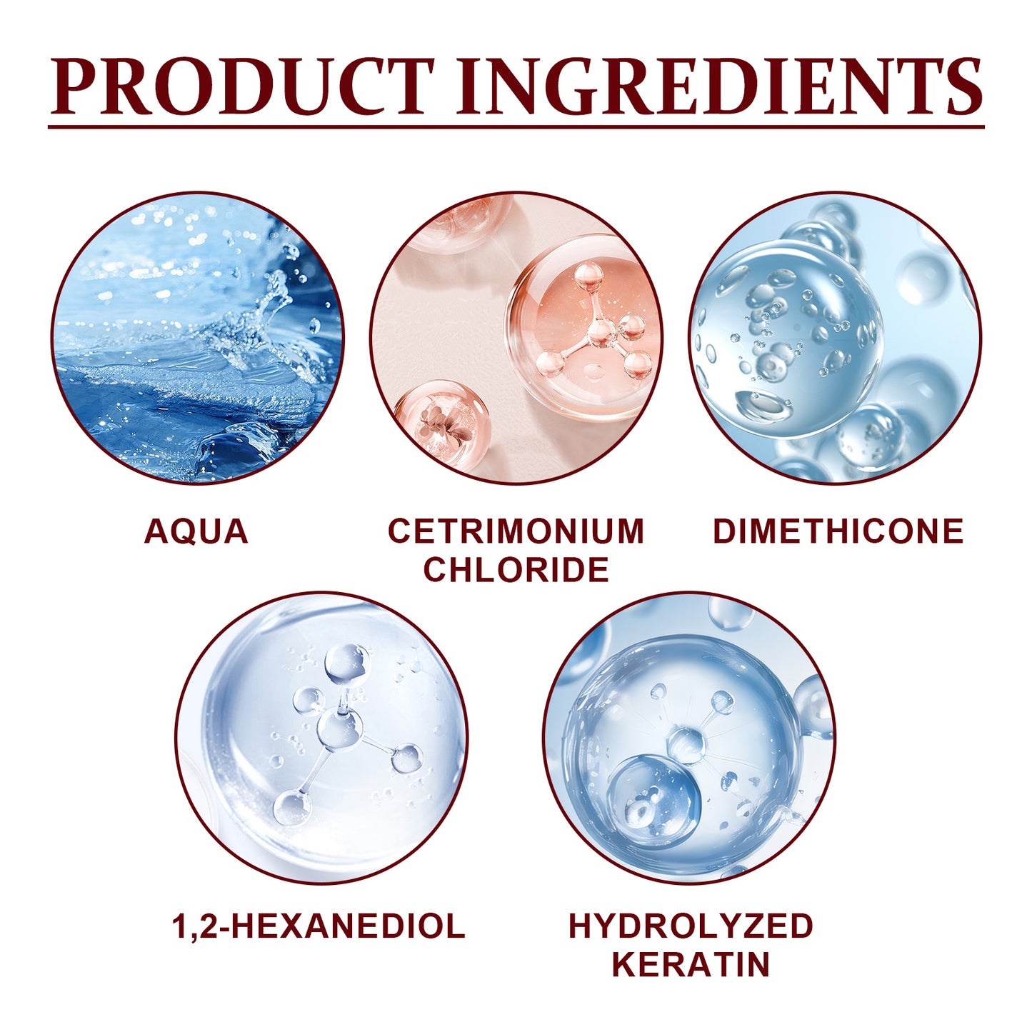 EELHOE Conditioning Serum Hair Repairing Moisturizing Fluffy Hair Leave-In Conditioning