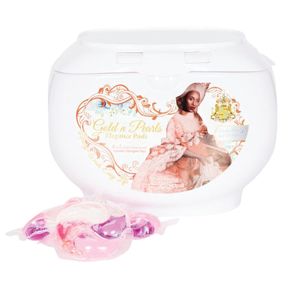Gold n Pearls 4-in-1 Laundry Detergent Pods - Cherry Velvet (36 Pods)