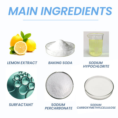 Jaysuing Washing Machine Cleaning Tablets Washing Machine Trough Automatic Roller Cleaning Dirt & Odor Cleaning Tablets
