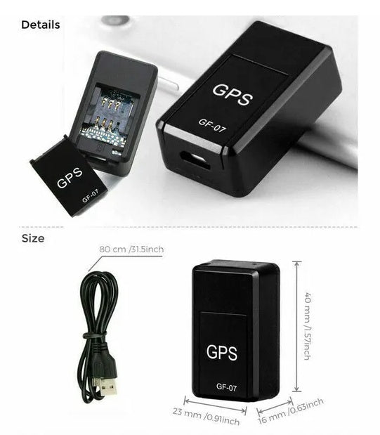 GF07 Mini Magnetic GPS Tracker Real-time Car Truck Vehicle Locator GSM GPRS USA