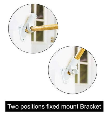 Two Position Fixed Wall Mount Bracket For Flag NO Flagpole NO Flag Included