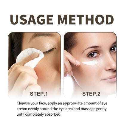 WIYUN Eye Care Cream Moisturizes The Skin Around The Eyes And Lightens Bags, Dark Circles, Fine Lines, Crow's Feet And Firming Eye Cream