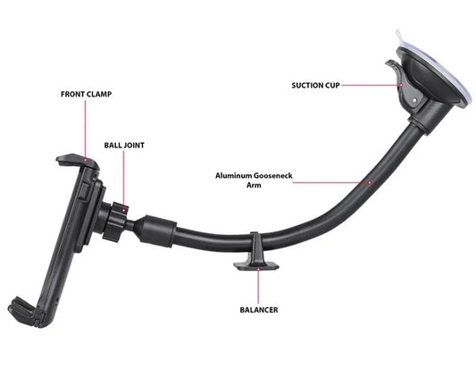 Universal Car Windshield Holder Desktop Mount For Cellphone Tablet IPad GPS