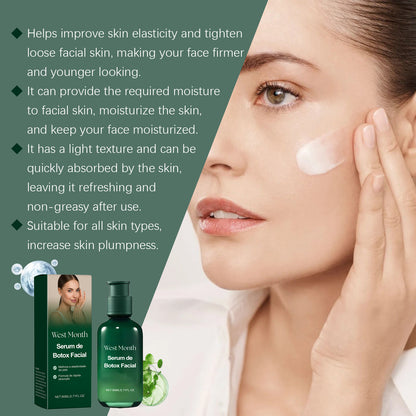 West Month Moisturizing And Firming Essence, Moisturizing And Hydrating Facial Tender Skin And Enhancing Skin Texture Essence