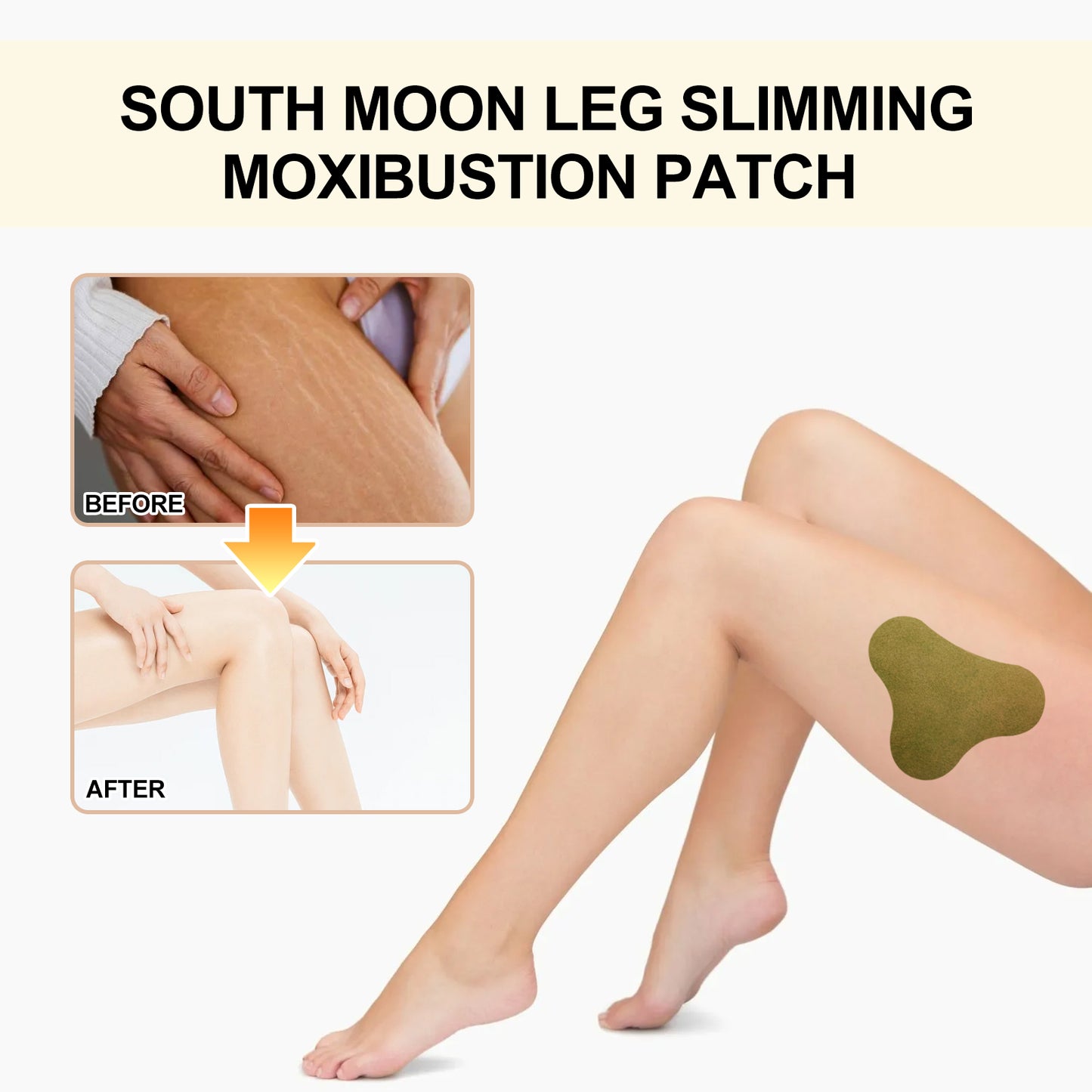 South Moon Leg Slimming Moxibustion Patch, Beautifying Leg Skin Lifting And Tightening Body Sculpting Patch