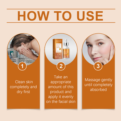 West&Month Vitamin C Brightening Serum Nourishes And Moisturizes Dull And Clear Facial Skin