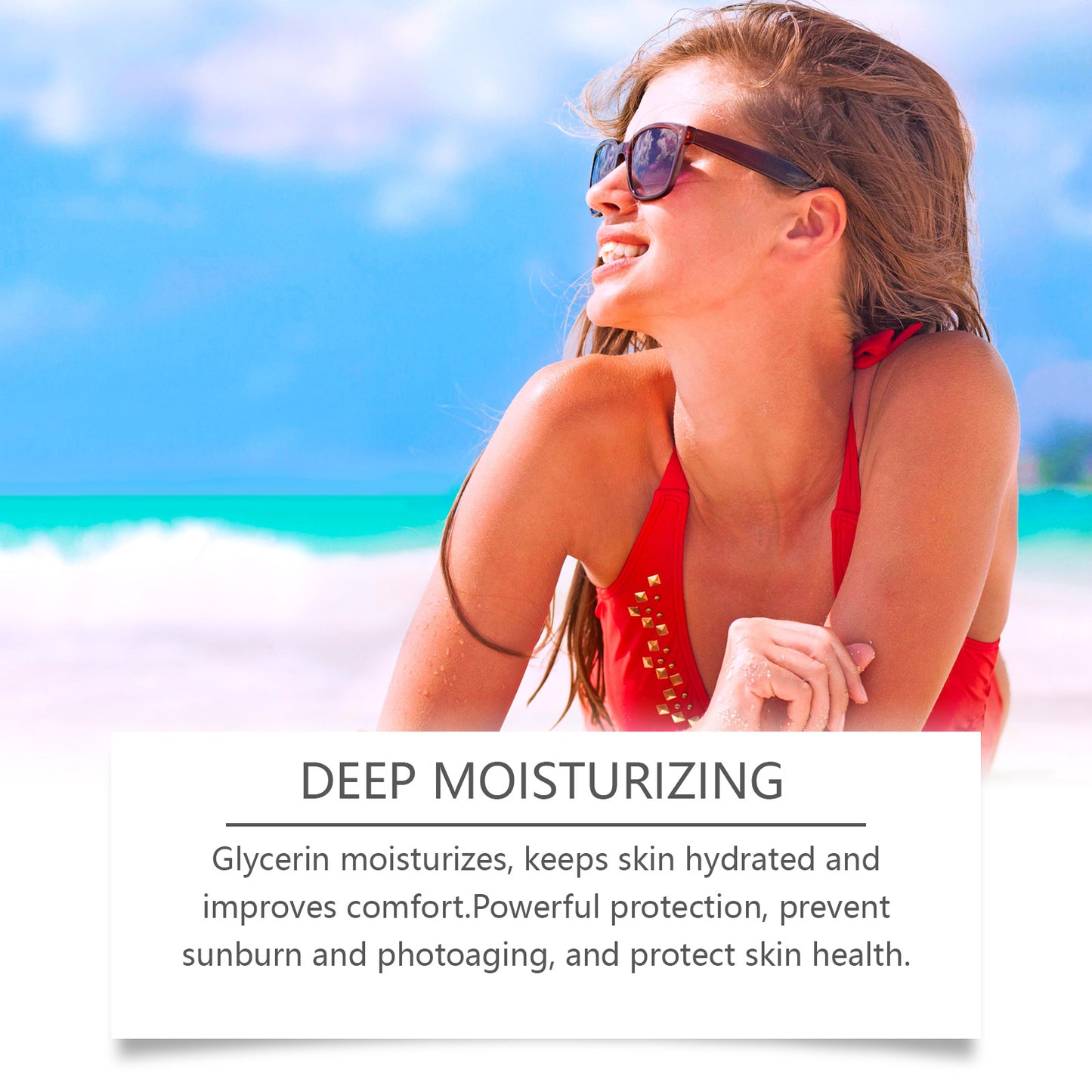 West&Month Tea Tree Refreshing Protective Cream, Outdoor Body Skin Protective Moisturizing Facial Skin Soothing Cream