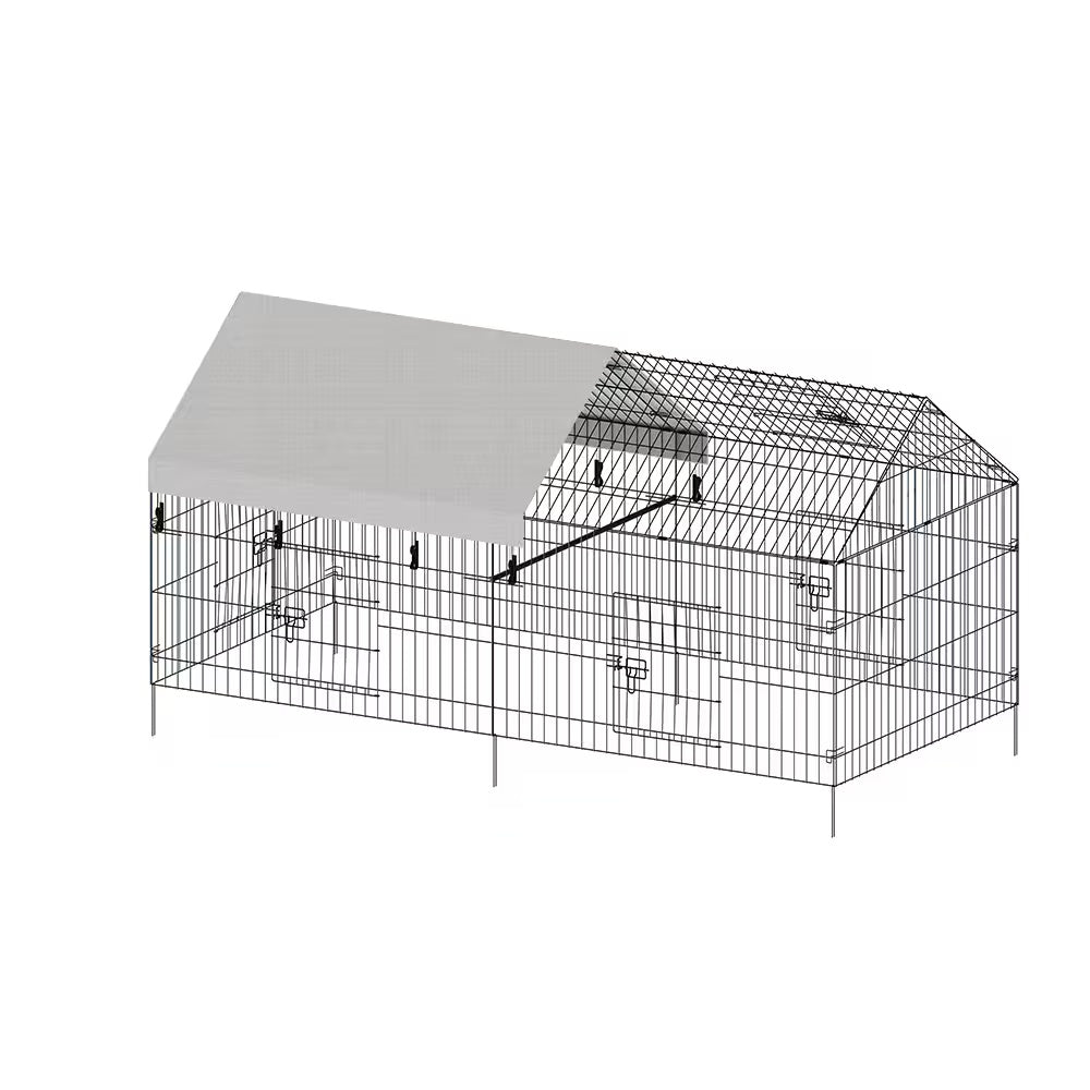 Pointed Wire Chicken Coop For Poultry Breeding