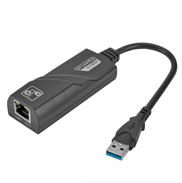 USB 3.0 Gigabit Ethernet LAN RJ45 Network Adapter For Windows PC