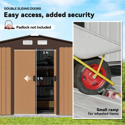 Outdoor Garden Storage Shed Tool House