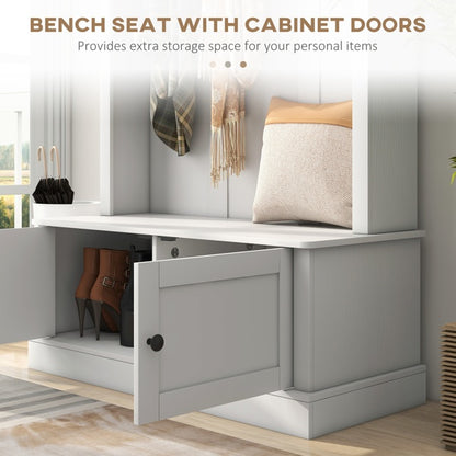 Hall Tree Chester Dresser Storage Cabinets Rolling Wardrobe