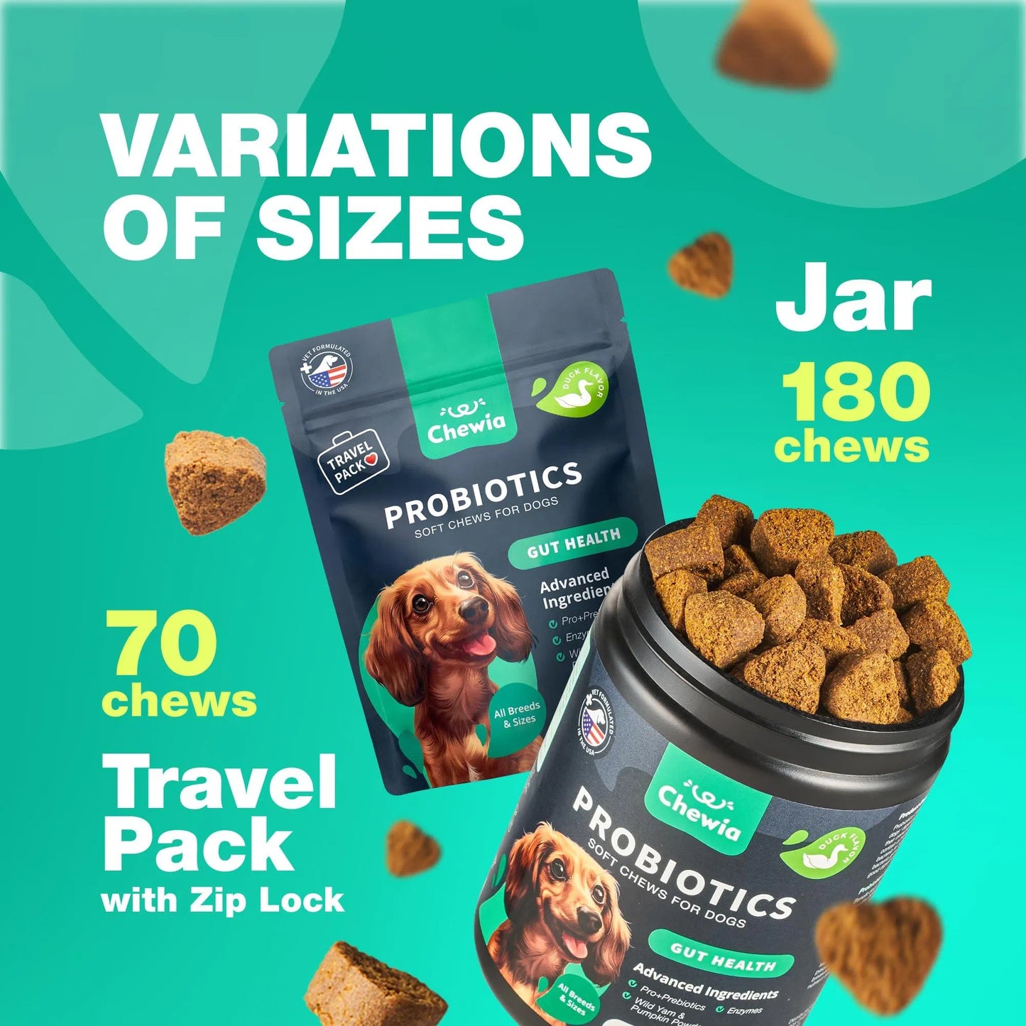 Do Not Sell On Amazon Probiotics For Dogs Support Gut Health Immunity Yeast Balance Itchy Skin Allergies Probiotics And Digestive Enzymes Coprophagia Deterrent For Dogs 180 Probiotic Chews For Dogs