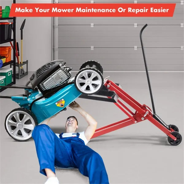 Hydraulic Lawn Mower Jack Is Used For Tractors And Lawn Mowers
