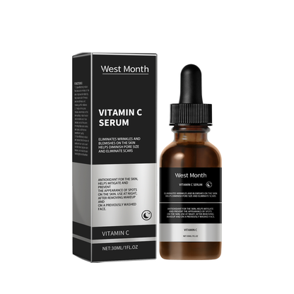 West&Month Vitamin C Facial Essence, Moisturizing And Moisturizing Skin Smooth, Delicate And Even Skin Tone
