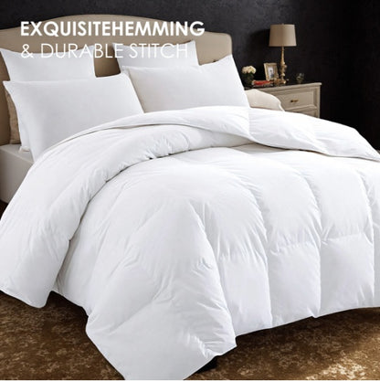 Polyester Brushed Single Quilt With Microfiber Filling, Down Alternative, OKO-100 Certified, CPC Children's Certified, Shipped Via Amazon Logistics