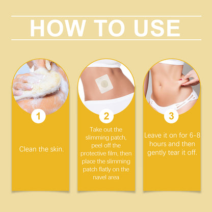 South Moon Bee Venom Shape Slimming Patch, Firming Thighs Bye Bye Meat Belly Slimming Patch