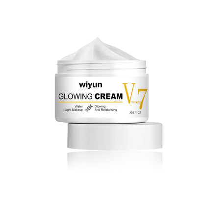 Wiyun V7 Whitening Cream Reduces Wrinkles And Fine Lines On The Face, Moisturizes And Brightens Skin, Anti-Aging And Replenishing Cream