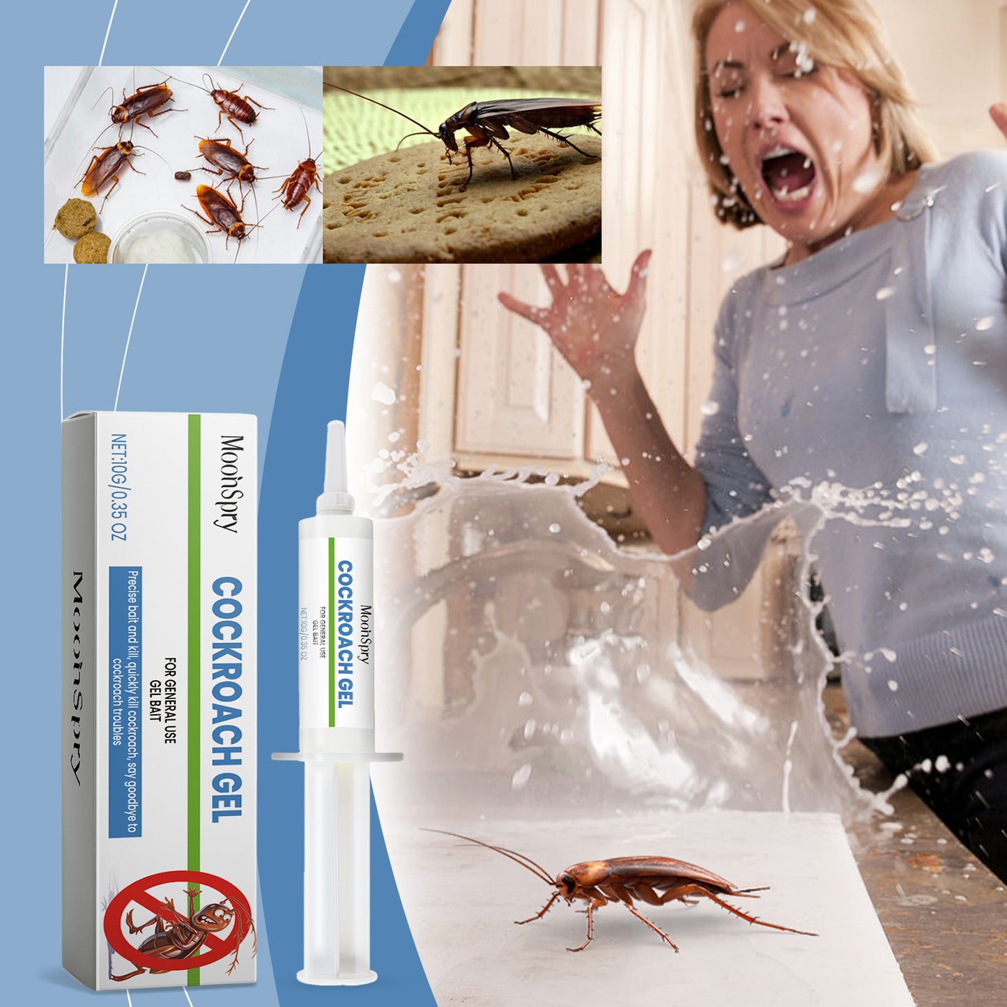 Cockroach Bait Gel Special Bait For Killing Cockroaches In Living Room