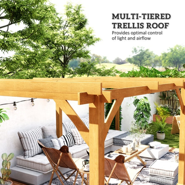 Arbecue And Cooking Pergola