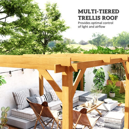 Arbecue And Cooking Pergola