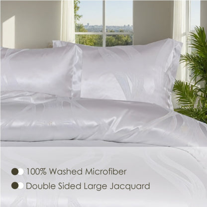 1 PC Luxury Satin Microfiber Bedding Set