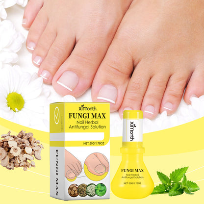 Ximonth Herbal Nail Care Solution Hand, Foot And Nail Cleansing And Repair Bright Nail Thick Toe Care Solution