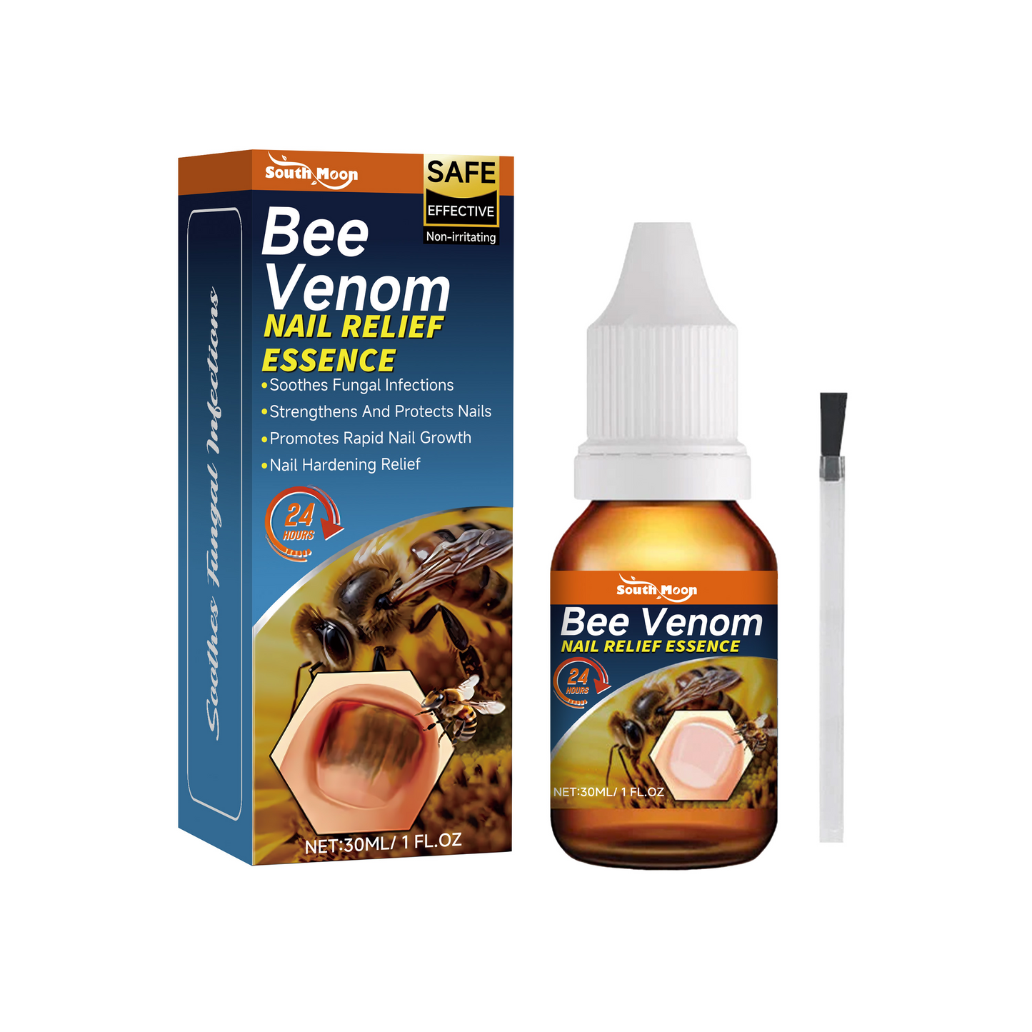 South Moon Nail Repair Spray Moisturizes And Protects Nails, Toes And Fingertips