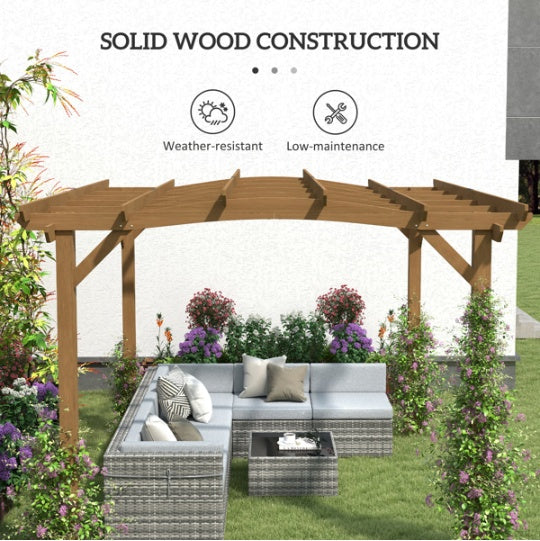 Arbecue And Cooking Pergola