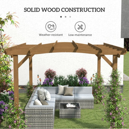 Arbecue And Cooking Pergola