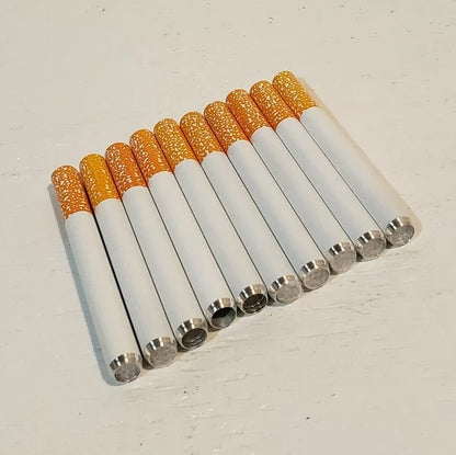 10 Pack 3' One Hitter Pipe Aluminum Bat Tobacco Smoking Dugout Accessories - USA