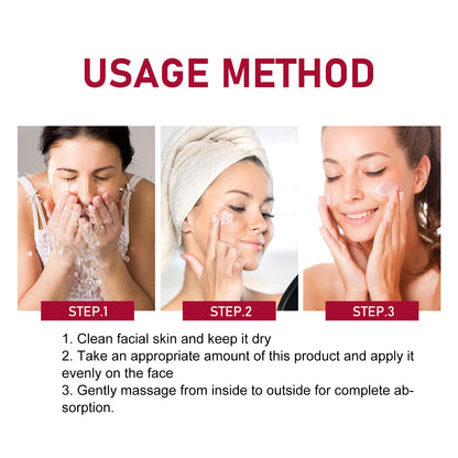 Wiyun Age Defying Firming Cream, Reduce Wrinkle Skin Slack Firming Bright Smooth Elastic Moisturizing Cream