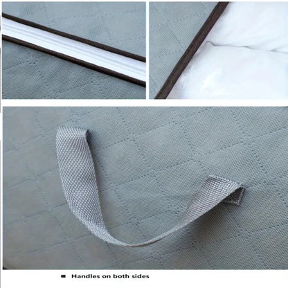 2-Pack Large Storage Bags With Clear Window  Reinforced Handles