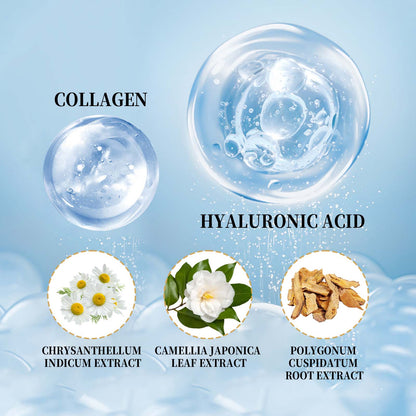 EELHOE Double Collagen Nasolabial Folds Patch, Fade Facial Fine Lines Wrinkles Anti-Wrinkle Firming Moisturizing And Nourishing