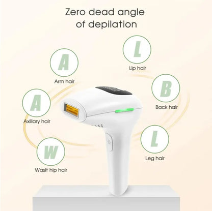 Professional Laser Epilator IPL Hair Removal Body Bikini Leg Depilatory Devic 900,000 Flashes 5 Levels Epilator Painless Electric Epilator Machine