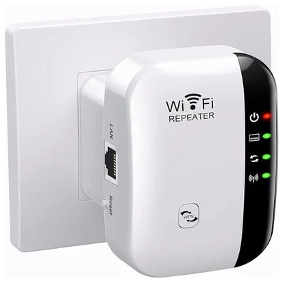 WiFi Range Extender Internet Booster Wireless Signal Repeater