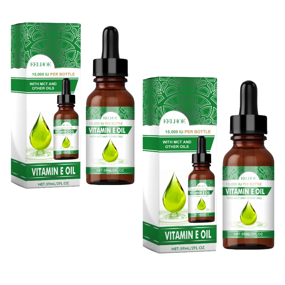 EELHOE Vitamin E Oil Repair Perm Damage Dry Frizz Moisturizing Skin Care Multi-Active Essential Oil