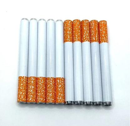 10 Pack 3' One Hitter Pipe Aluminum Bat Tobacco Smoking Dugout Accessories - USA