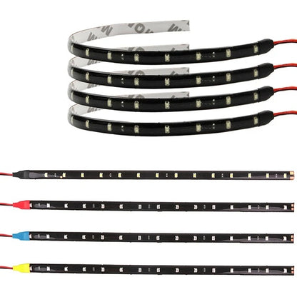 Lot Waterproof 12 DC 12V Motor LED Strip Underbody Light For Car Motorcycle