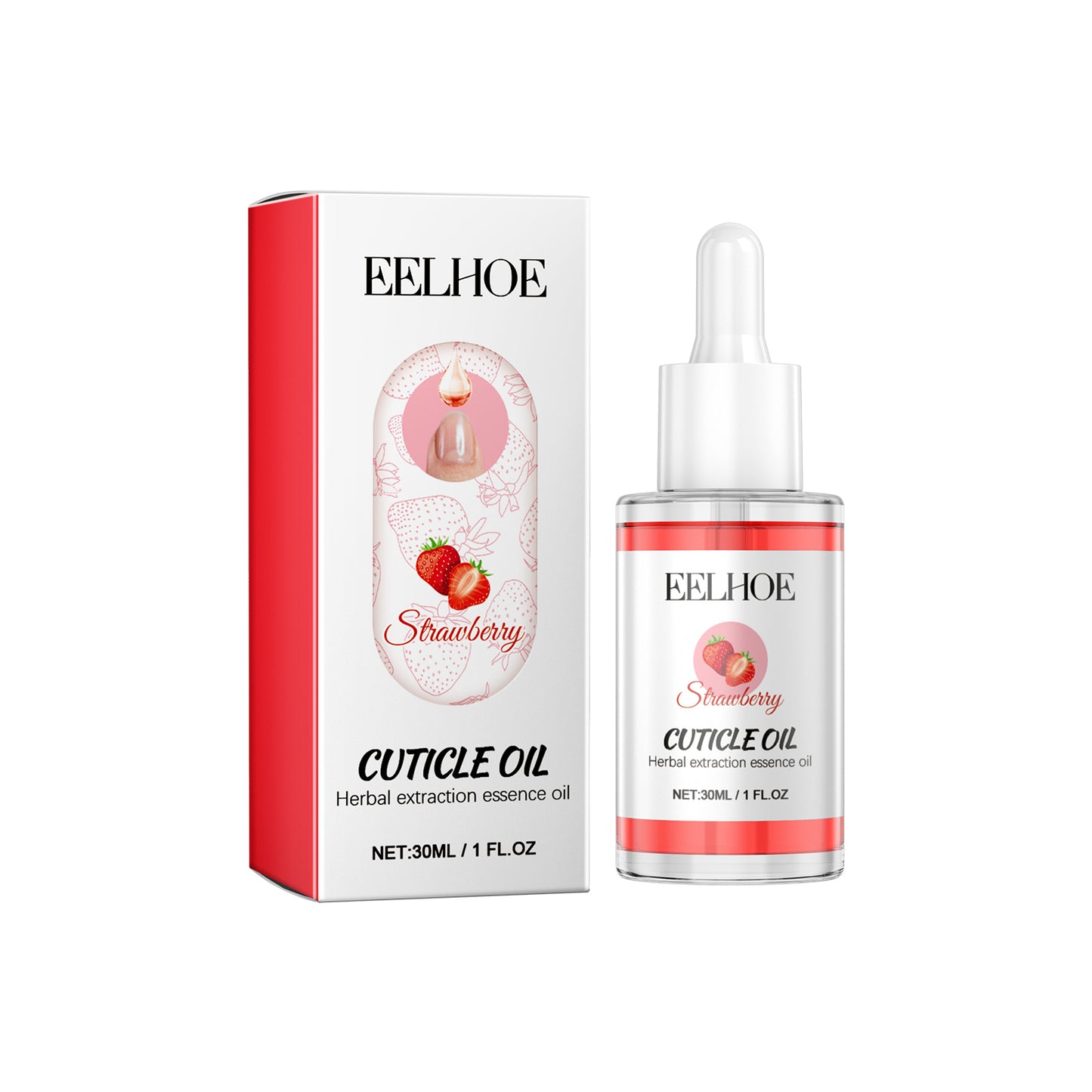 EELHOE Cuticle Oil, Manicure Bed Moisturizes And Brightens Nails Anti-Barb And Removes Dead Skin Fingeredge Oil