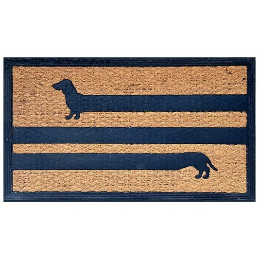 Funny Coir Doormat Hello There Welcome Front Porch Decor Doormat For The Entrance Way Outdoor With Heavy-Duty Non Slip Coconut Coir Doormat 30x17 Inch