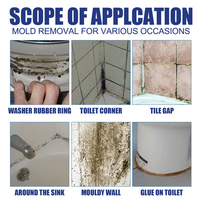 Jue-Fish Mold Remover Wall Toilet Sink Mold Removal Spray