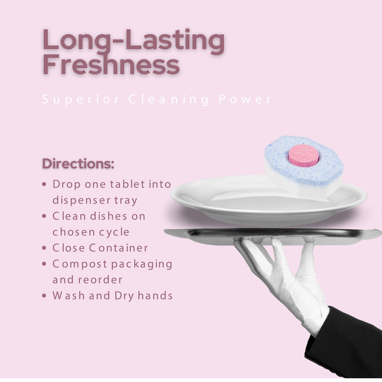 Gold n Pearl Dishwashing Tablet with Red Spot - (30 Tablets)