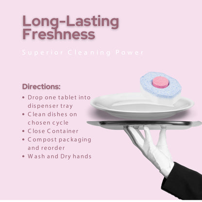 Gold n Pearl Dishwashing Tablet with Red Spot - (30 Tablets)