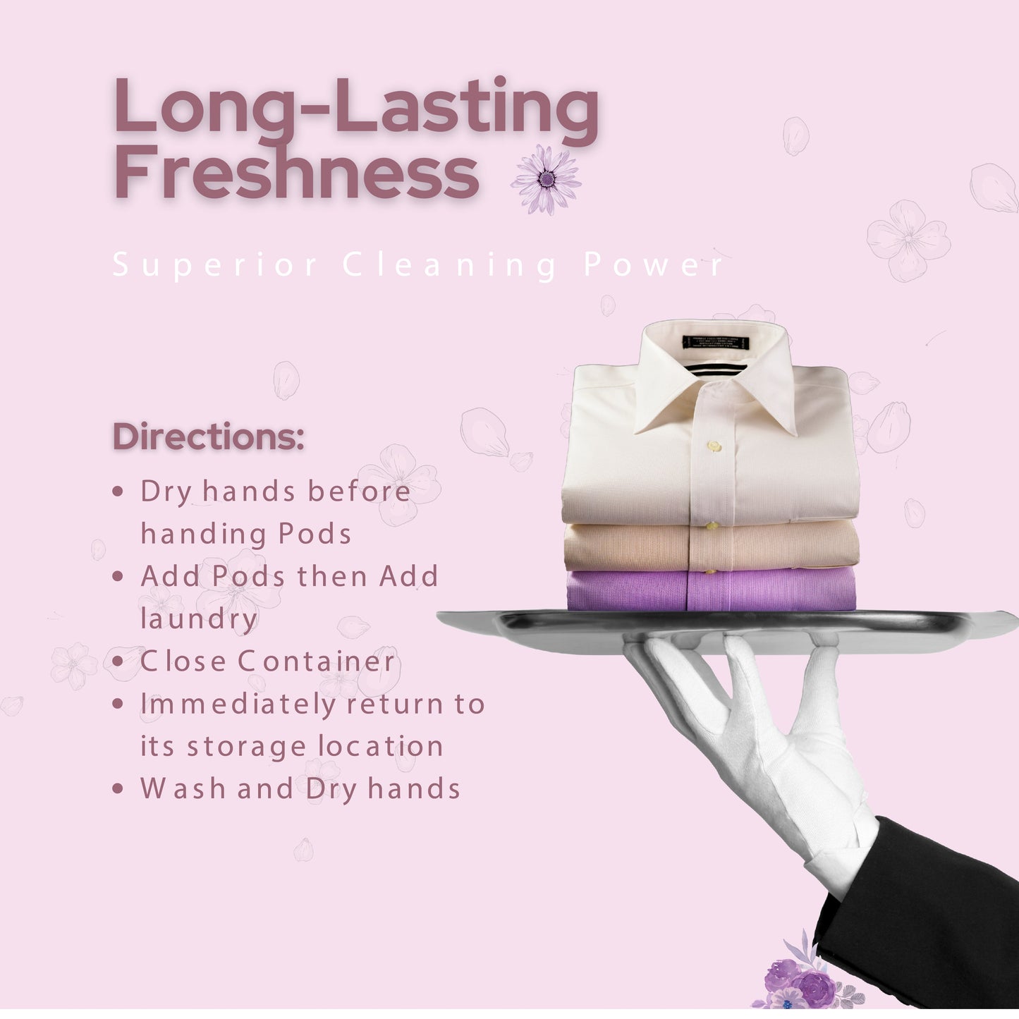 Gold n Pearls 4-in-1 Laundry Detergent Pods - Cherry Velvet (52 Pods)